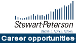 Career opportunities at Stewart-Peterson